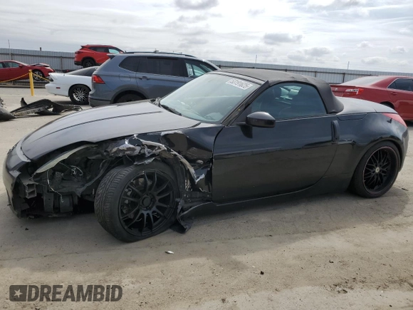 2006 Nissan 350Z Touring with VIN JN1AZ36A96M457034, listed as a Copart auction lot 53191625 with 134,572 mi miles and Salvage Title. Bid and sale history available at carsss.com. Image 1.