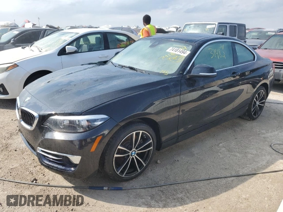 2020 BMW 2 Series 230i with VIN WBA2J1C09L7E22139, listed as a Copart auction lot 74181494 with 31,482 mi miles and Non Repairable. Bid and sale history available at carsss.com. Image 1.