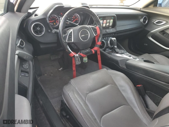 2017 Chevrolet Camaro 2LT with VIN 1G1FD1RX5H0125472, listed as a Copart auction lot 84655654 with 54,065 mi miles and Salvage Title. Bid and sale history available at carsss.com. Image 8.