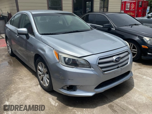 2015 Subaru Legacy 2.5i Premium with VIN 4S3BNBC66F3063827, listed as a Copart auction lot 52713323 with 113,720 mi miles. Bid and sale history available at carsss.com. Image 1.