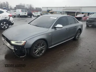 2014 Audi S4 Prestige with VIN WAUKGAFL4EA083149, listed as a Copart auction lot 47082395 with 131,983 mi miles and Salvage Title. Bid and sale history available at carsss.com. Image 1.