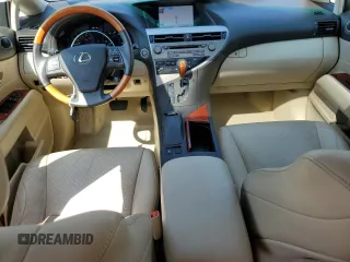 2011 Lexus RX 350 with VIN 2T2ZK1BA2BC062064, listed as a Copart auction lot 53450035 with 75,075 mi miles and Salvage Title. Bid and sale history available at DreamBid. Image 8.