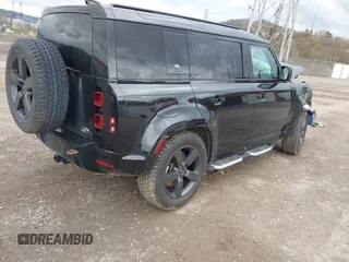 2022 Land Rover Defender X-Dynamic SE with VIN SALE27RU4N2099814, listed as a IAAI auction lot 41951353 with 54,606 mi miles and . Bid and sale history available at DreamBid. Image 4.