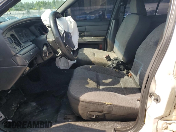 2010 Ford Police Interceptor с VIN 2FABP7BV3AX120969, выставлен на аукционе Copart как лот 57293675 с пробегом 295 036 миль миль и Списание • Salvage title. История ставок и продаж доступна на DreamBid. Изображение 7.