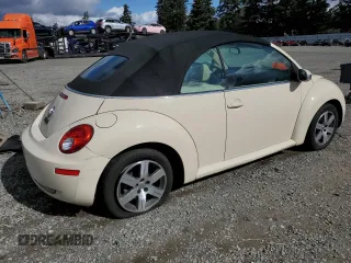 2006 Volkswagen Beetle with VIN 3VWRG31Y66M331578, listed as a Copart auction lot 49324285 with 93,854 mi miles and Salvage title. Bid and sale history available at DreamBid. Image 3.