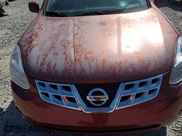 2011 Nissan Rogue SV z VIN JN8AS5MT6BW186180, wystawiony jako Copart lot #57245935 z przebiegiem Nie podano mil oraz Szkoda całkowita • Salvage title. Historia ofert i sprzedaży dostępna na DreamBid. Obrazek 12.
