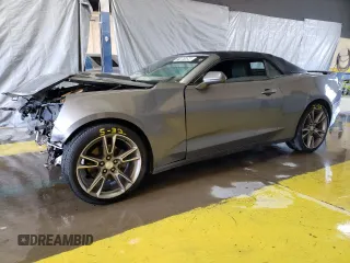 2019 Chevrolet Camaro 1LT with VIN 1G1FB3DX2K0130144, listed as a Copart auction lot 87175444 with 0 mi miles and Clean Title. Bid and sale history available at carsss.com. Image 1.