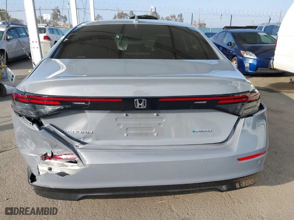 2023 Honda Accord Hybrid EX-L with VIN 1HGCY2F66PA007618, listed as a IAAI auction lot 41468288 with 34,540 mi miles. Bid and sale history available at carsss.com. Image 16.