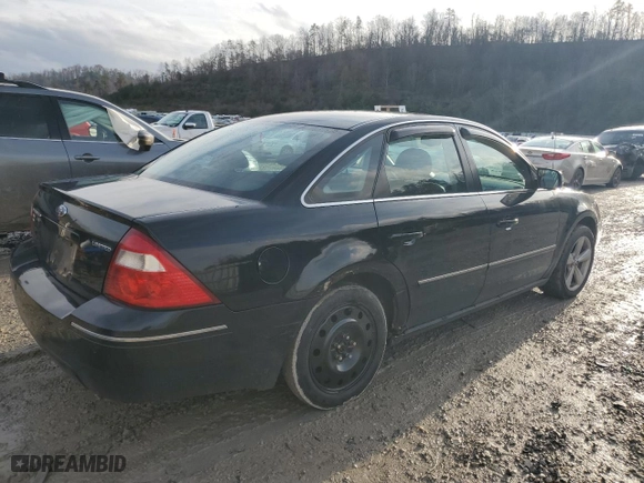 2005 Ford Five Hundred Limited with VIN 1FAHP28135G157548, listed as a Copart auction lot 83609574 with 163,075 mi miles and Salvage Title. Bid and sale history available at carsss.com. Image 3.