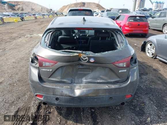 2014 Mazda 3 i Grand Touring with VIN JM1BM1M75E1207754, listed as a IAAI auction lot 41698583 with 128,887 mi miles and . Bid and sale history available at DreamBid. Image 16.