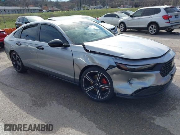 2023 Honda Accord Sport with VIN 1HGCY2F5XPA016703, listed as a IAAI auction lot 41802619 with 100,293 mi miles and . Bid and sale history available at DreamBid. Image 1.