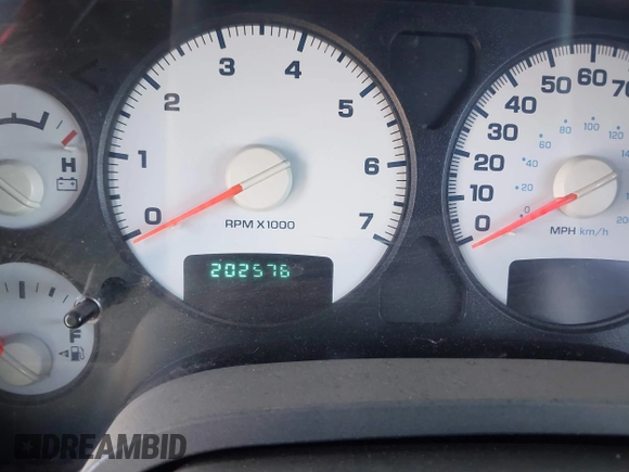 2002 Dodge 1500 with VIN 3D7HA18N82G177700, listed as a IAAI auction lot 42156644 with 202,576 mi miles and . Bid and sale history available at DreamBid. Image 7.