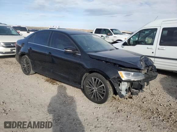 2012 Volkswagen Jetta SEL with VIN 3VWLP7AJ9CM416961, listed as a Copart auction lot 45154855 with Not provided miles and Salvage title. Bid and sale history available at DreamBid. Image 4.
