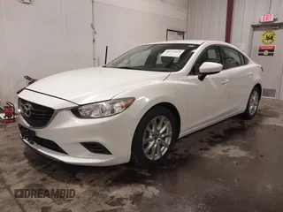 2016 Mazda Mazda6 i Sport with VIN JM1GJ1U54G1473671, listed as a IAAI auction lot 41576038 with 88,386 mi miles. Bid and sale history available at carsss.com. Image 2.
