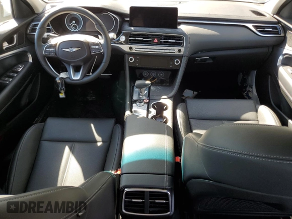 2025 Genesis G70 2.5T with VIN KMTG34SC0SU150613, listed as a Copart auction lot 48740825 with Not provided miles and Salvage title. Bid and sale history available at DreamBid. Image 8.