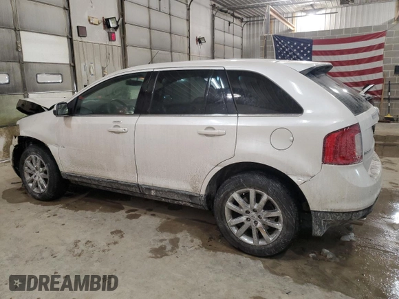2013 Ford Edge Limited with VIN 2FMDK3KC4DBA31854, listed as a Copart auction lot 46339005 with 65,436 mi miles and Salvage Title. Bid and sale history available at carsss.com. Image 2.
