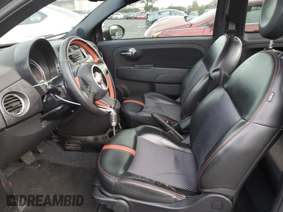 2014 FIAT 500e with VIN 3C3CFFGE7ET294754, listed as a Copart auction lot 84919984 with 108,622 mi miles and Salvage title. Bid and sale history available at DreamBid. Image 7.