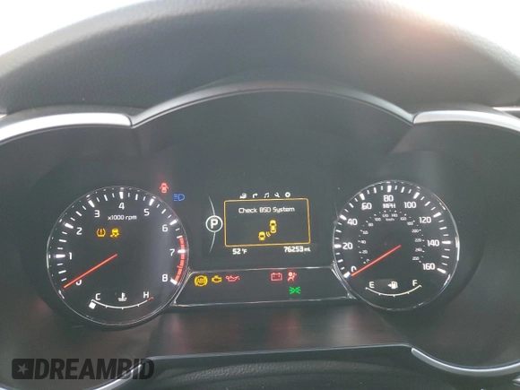 2015 Kia Optima SXL Turbo with VIN 5XXGR4A67FG465414, listed as a Copart auction lot 42969915 with 76,253 mi miles and Non Repairable. Bid and sale history available at DreamBid. Image 9.