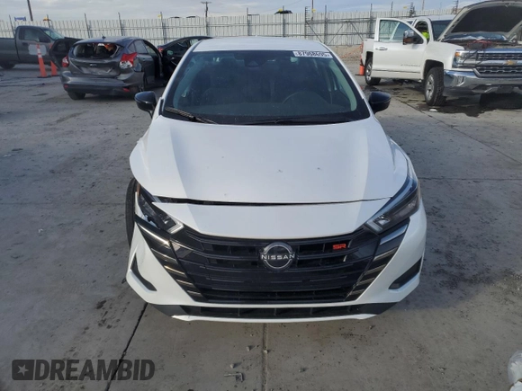2023 Nissan Versa SR with VIN 3N1CN8FV0PL837945, listed as a Copart auction lot 87968695 with 22,007 mi miles and Salvage Title. Bid and sale history available at DreamBid. Image 5.