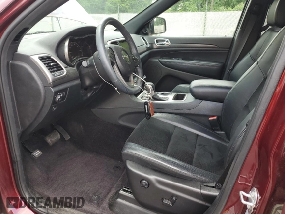 2017 Jeep Grand Cherokee Altitude with VIN 1C4RJFAG4HC737909, listed as a Copart auction lot 64542325 with 36,618 mi miles and Salvage title. Bid and sale history available at DreamBid. Image 7.