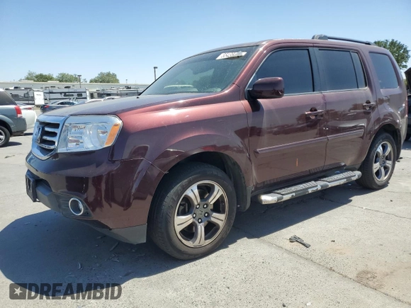 2013 Honda Pilot EX-L с VIN 5FNYF3H51DB005413, выставлен на аукционе Copart как лот 55438415 с пробегом 168 869 миль миль и На запчасти • Non repairable. История ставок и продаж доступна на DreamBid. Изображение 1.
