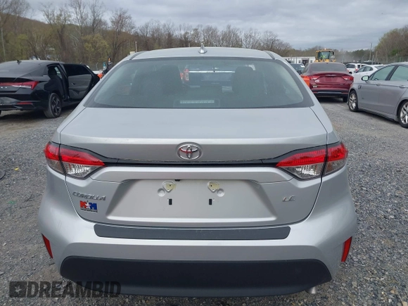 2024 Toyota Corolla LE with VIN 5YFB4MDE8RP191325, listed as a IAAI auction lot 41957143 with 4,943 mi miles. Bid and sale history available at carsss.com. Image 16.