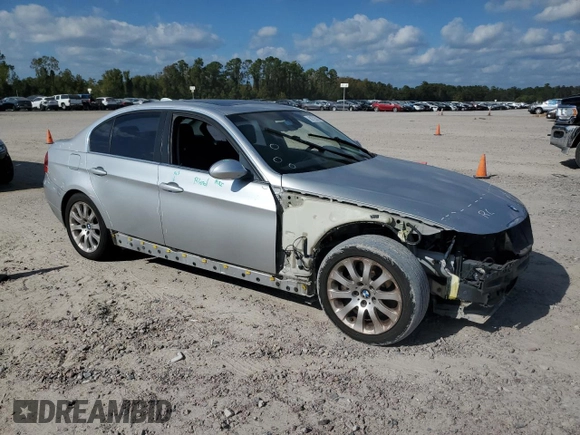 2007 BMW 3 Series 335i with VIN WBAVB73547VF52520, listed as a Copart auction lot 81725714 with 157,455 mi miles and Clean Title. Bid and sale history available at carsss.com. Image 4.
