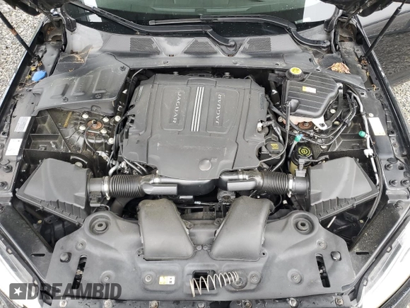 2014 Jaguar XJ Portfolio with VIN SAJWJ2GD5E8V69982, listed as a Copart auction lot 58933515 with 92,847 mi miles and Salvage title. Bid and sale history available at DreamBid. Image 11.