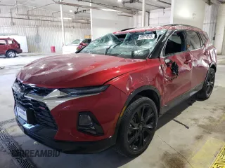 2022 Chevrolet Blazer RS с VIN 3GNKBKRS6NS122601, выставлен на аукционе Copart как лот 50824815 с пробегом Не указан миль и Списание • Salvage title. История ставок и продаж доступна на DreamBid. Изображение 1.