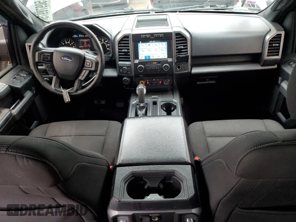 2017 Ford F-150 XL with VIN 1FTEW1EG8HFB09153, listed as a Copart auction lot 50978975 with 103,706 mi miles and Salvage Title. Bid and sale history available at carsss.com. Image 8.