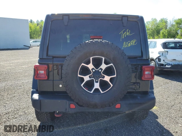 2020 Jeep Wrangler Rubicon with VIN 1C4HJXCG2LW259639, listed as a Copart auction lot 56636024 with 29,001 mi miles and Clean title. Bid and sale history available at DreamBid. Image 6.