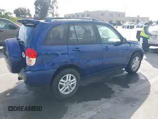 2003 Toyota RAV4 with VIN JTEGH20V630113868, listed as a IAAI auction lot 42091639 with 167,781 mi miles. Bid and sale history available at carsss.com. Image 4.