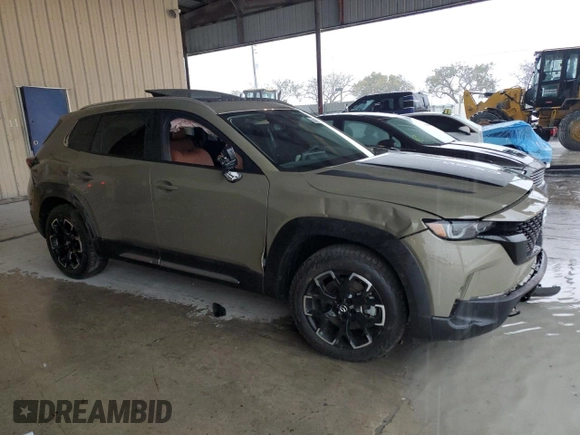 2024 Mazda CX-50 2.5 Turbo with VIN 7MMVABXY5RN230045, listed as a Copart auction lot 50488955 with 7,245 mi miles and Salvage Title. Bid and sale history available at carsss.com. Image 4.