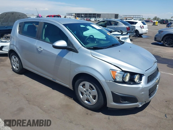 2014 Chevrolet Sonic LS with VIN 1G1JA6SH1E4135729, listed as a IAAI auction lot 42169273 with 74,969 mi miles and . Bid and sale history available at DreamBid. Image 1.