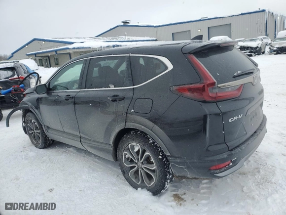 2022 Honda CR-V EX-L with VIN 2HKRW2H88NH667324, listed as a Copart auction lot 46269295 with 34,855 mi miles and Salvage Title. Bid and sale history available at carsss.com. Image 2.