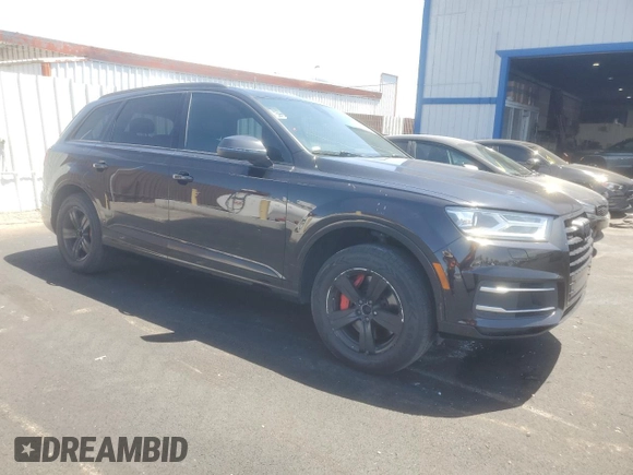2018 Audi Q7 Premium with VIN WA1AHAF74JD035006, listed as a Copart auction lot 61036295 with 202,581 mi miles and Clean title. Bid and sale history available at DreamBid. Image 4.