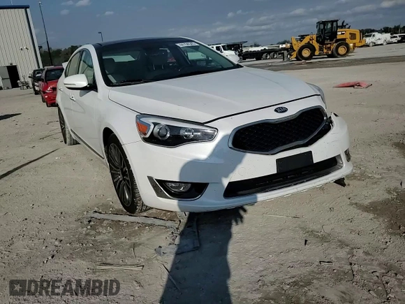 2014 Kia Cadenza Premium with VIN KNALN4D79E5132386, listed as a Copart auction lot 44156545 with 60,780 mi miles and Salvage Title. Bid and sale history available at carsss.com. Image 11.