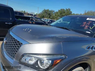 2015 Infiniti QX80 with VIN JN8AZ2NF7F9571352, listed as a IAAI auction lot 41423624 with 176,312 mi miles. Bid and sale history available at carsss.com. Image 6.