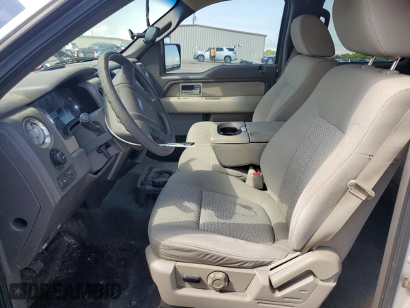 2009 Ford F-150 XL with VIN 1FTRW12869KB50968, listed as a Copart auction lot 55994985 with 243,144 mi miles and Salvage title. Bid and sale history available at DreamBid. Image 7.