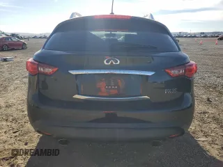 2010 Infiniti FX with VIN JN8AS1MU5AM802317, listed as a Copart auction lot 41622005 with 144,430 mi miles and Salvage title. Bid and sale history available at DreamBid. Image 6.