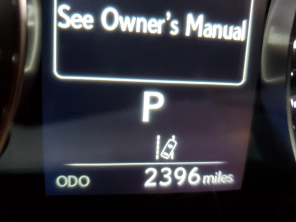 2019 Lexus RX with VIN 2T2BZMCA1KC202280, listed as a Copart auction lot 60878352 with 2,396 mi miles. Bid and sale history available at carsss.com. Image 8.