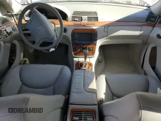 2006 Mercedes-Benz S 430 with VIN WDBNG83J46A479769, listed as a Copart auction lot 43659855 with 125,345 mi miles and Salvage Title. Bid and sale history available at carsss.com. Image 8.