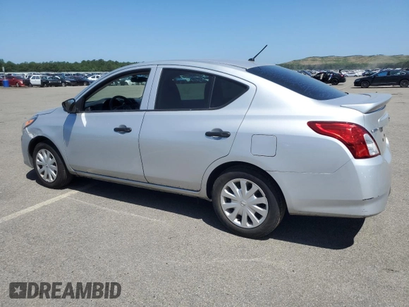 2017 Nissan Versa SV with VIN 3N1CN7AP1HL848232, listed as a Copart auction lot 61668525 with 59,578 mi miles and Salvage title. Bid and sale history available at DreamBid. Image 2.
