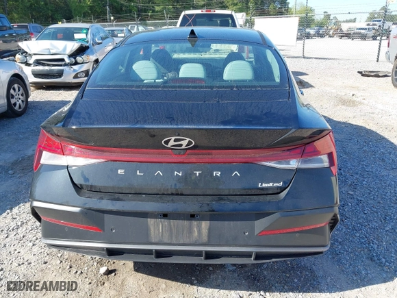 2024 Hyundai Elantra Limited with VIN KMHLP4DG3RU838399, listed as a IAAI auction lot 41988552 with 21,410 mi miles. Bid and sale history available at carsss.com. Image 17.