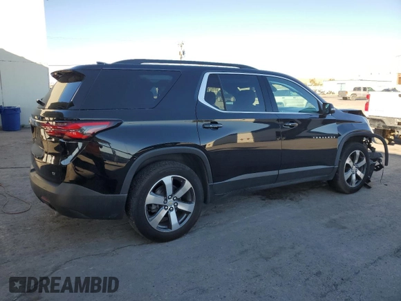 2022 Chevrolet Traverse LT Leather with VIN 1GNERHKW6NJ121880, listed as a Copart auction lot 77475194 with 97,546 mi miles and Salvage Title. Bid and sale history available at carsss.com. Image 3.
