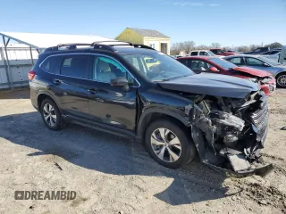 2021 Subaru Ascent Premium with VIN 4S4WMAFDXM3470857, listed as a Copart auction lot 47126815 with 74,584 mi miles and Salvage Title. Bid and sale history available at carsss.com. Image 4.