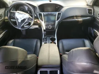 2020 Acura TLX w/Technology Pkg with VIN 19UUB1F57LA015292, listed as a Copart auction lot 78072004 with 0 mi miles and Salvage Title. Bid and sale history available at carsss.com. Image 8.
