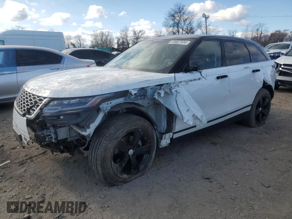 2020 Land Rover Range Rover Velar S with VIN SALYB2EX3LA268627, listed as a Copart auction lot 83667534 with 87,041 mi miles and Salvage Title. Bid and sale history available at carsss.com. Image 1.