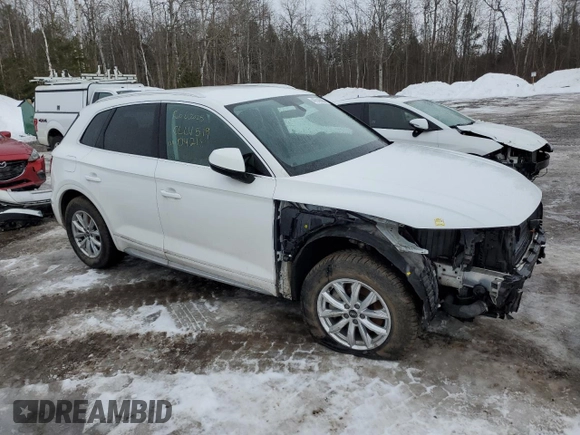 2019 Audi Q5 Premium with VIN WA1ANAFYXK2042184, listed as a Copart auction lot 47516355 with 88,668 mi miles and Salvage Title. Bid and sale history available at carsss.com. Image 4.