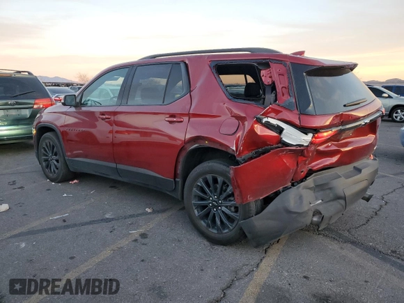 2023 Chevrolet Traverse RS with VIN 1GNERJKW5PJ243088, listed as a Copart auction lot 82434474 with 30,033 mi miles and Salvage Title. Bid and sale history available at carsss.com. Image 2.